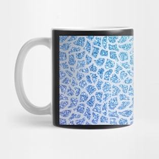 Blue shinny glitter Mug